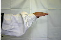  Photos Medieval Brown Vest on white shirt 2 Historical Clothing brown vest leather vest medieval vest sleeve white shirt 0006.jpg